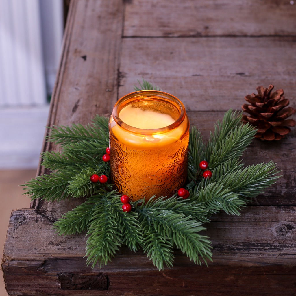 Red Berry Candle Wreath Natura - đánh giá và giá Home Improvement Shop