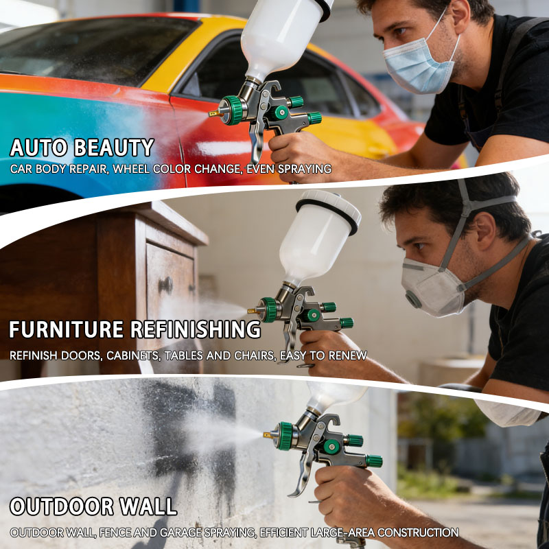 Pneumatic Air Spray Gun High A - đánh giá và giá Home Improvement Sales