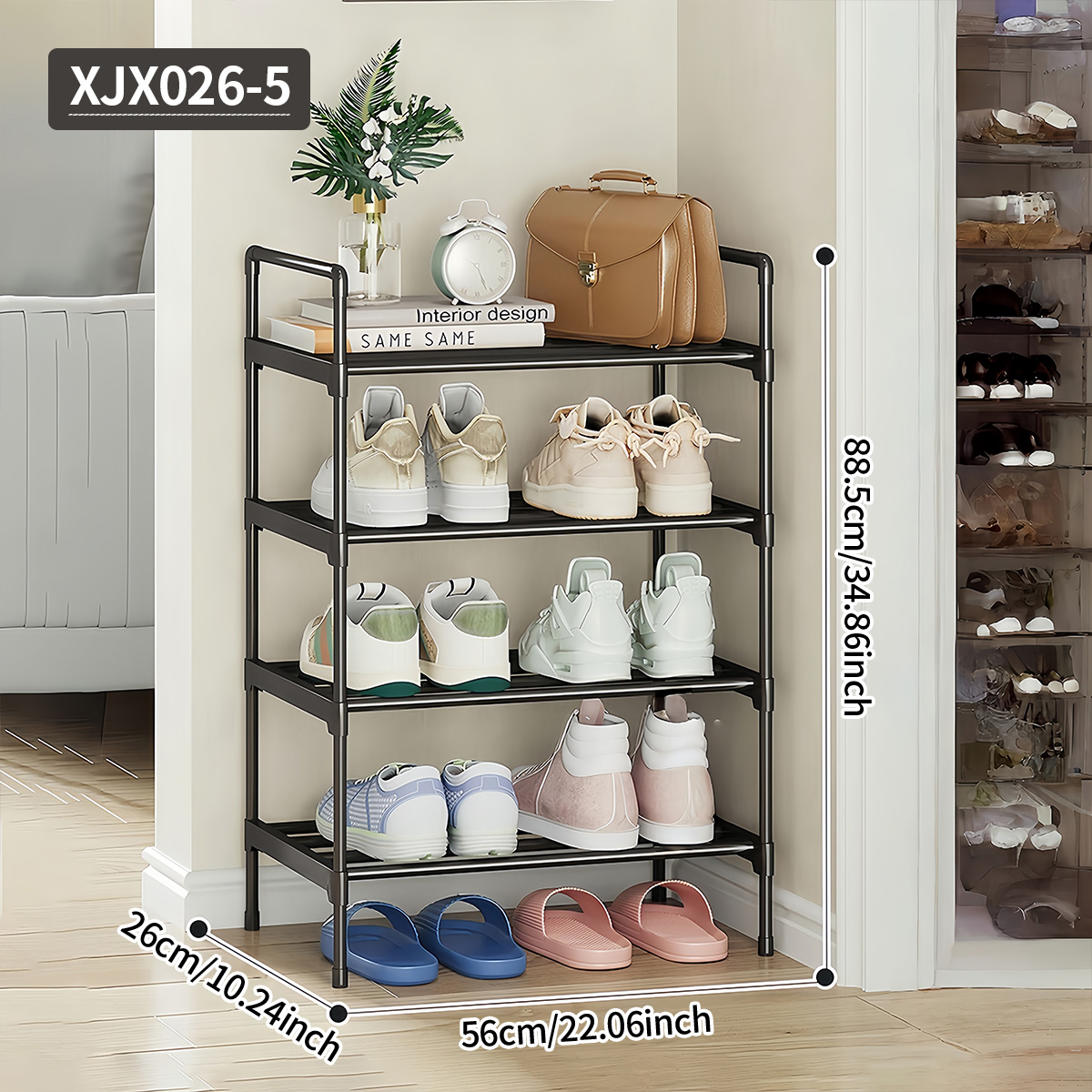 Black Multi-Functional Shoe Ra - đánh giá và giá Home Improvement Mall