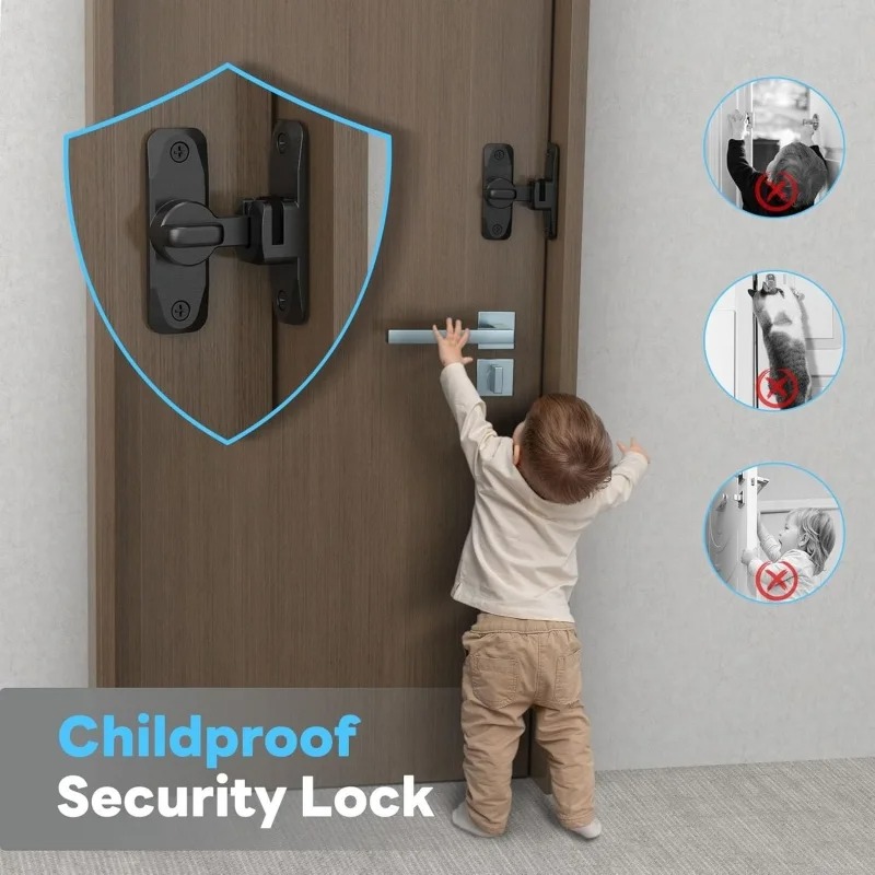 90/180 Degree Flip Door Lock A - đánh giá và giá Home Improvement And Services